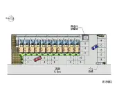 ★手数料０円★鯖江市舟津町４丁目　月極駐車場（LP）